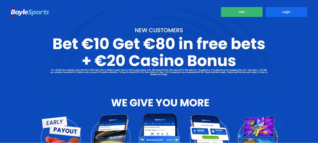 Boylesports Homepage Ireland