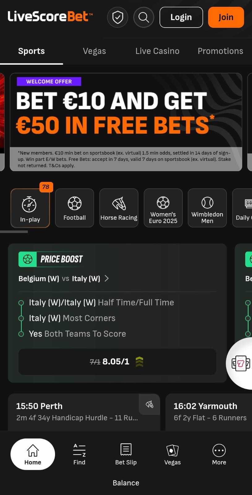 Homepage ireland livescorebet