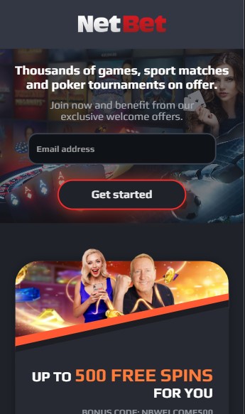 Netbet Ireland Homepage