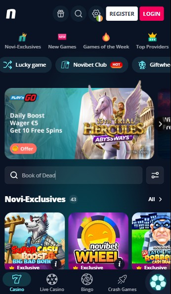 Novibet Casino IReland