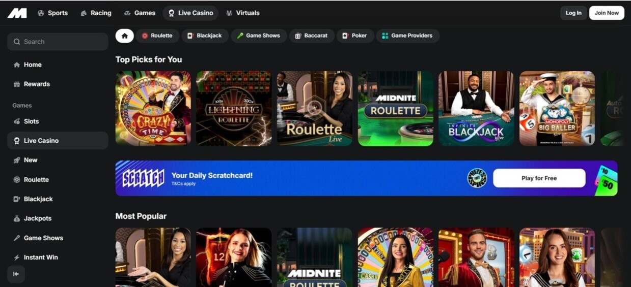 Casino Midnite Ireland pc
