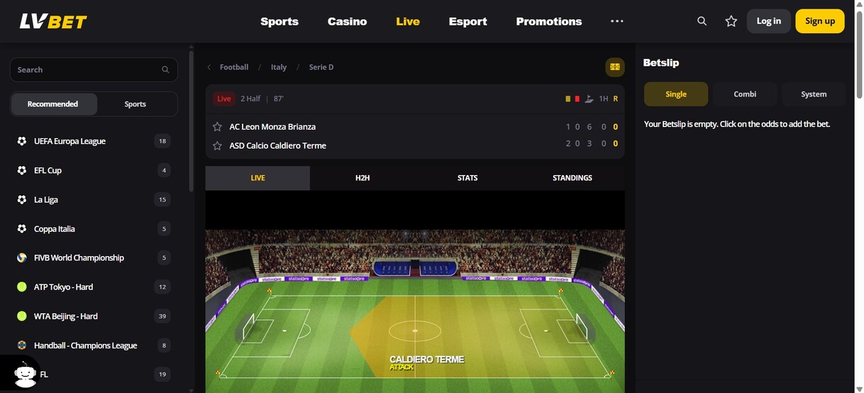 Live Betting Lvbet Ireland