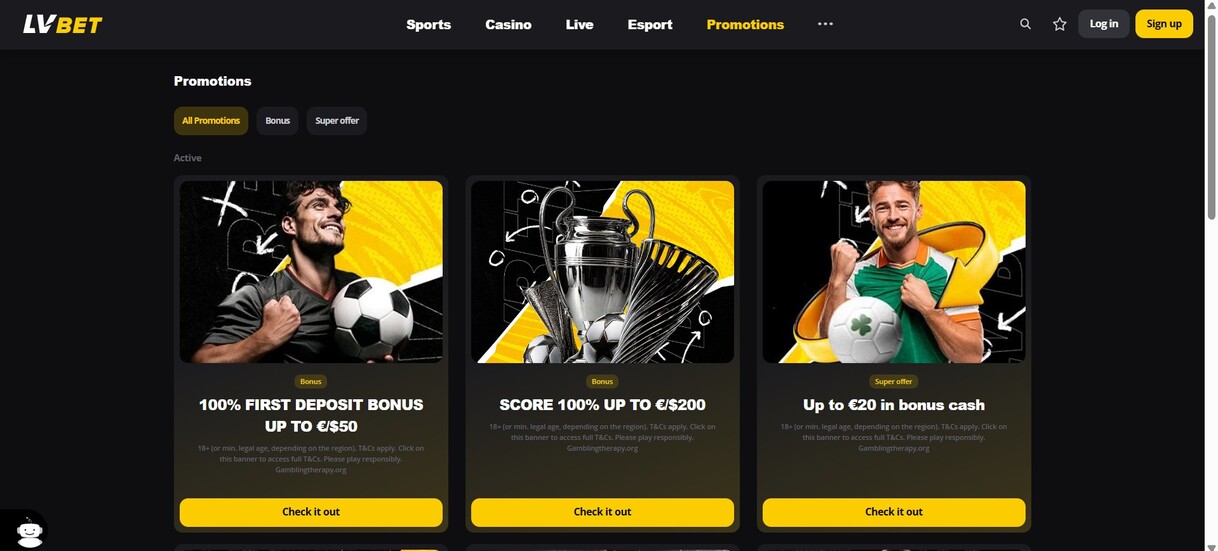 Lvbet Sports Promotions Ireland