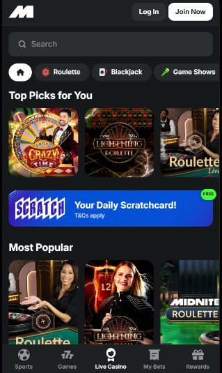 Midnite Ireland Casino