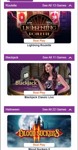 Betdaq Casino Homepage Ireland