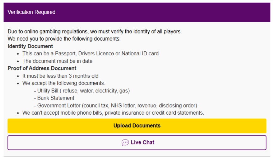 Betdaq Ireland Sports Registration Step5