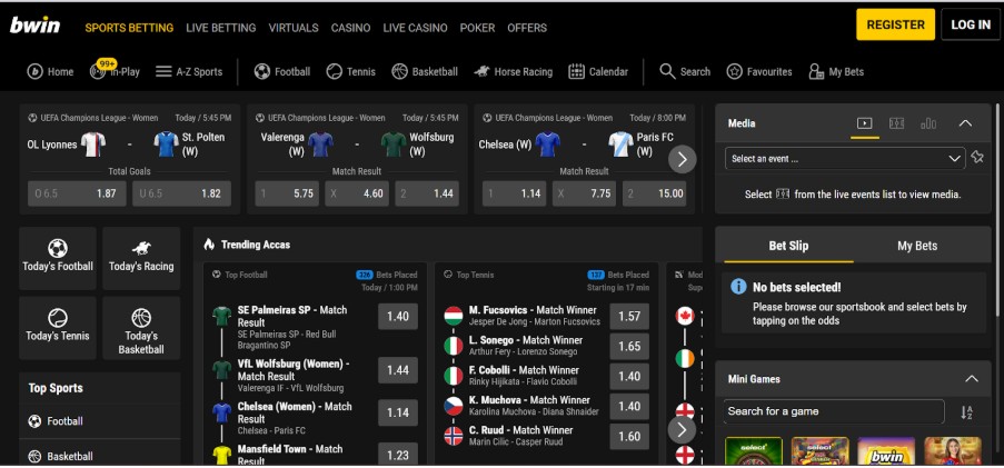 Bwin Registration Ireland Step1