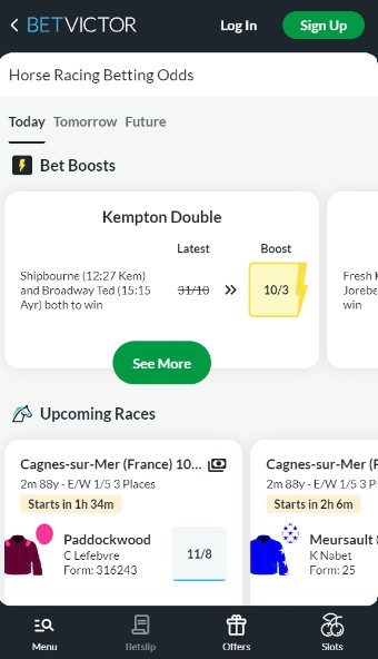 Betvictor Ireland Betting Horse Racing
