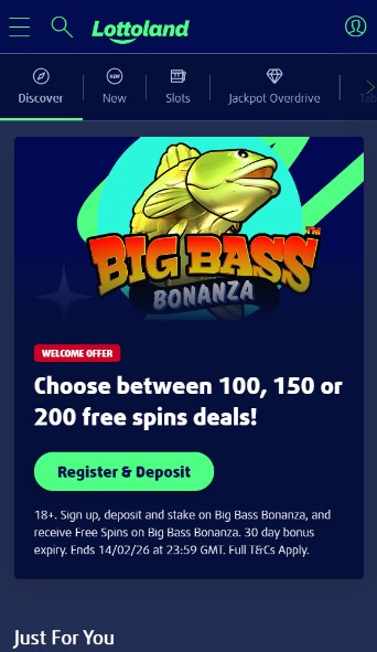 Lottoland Casino Ireland Homepage