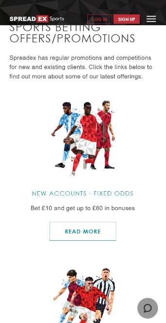 SpreadEx Ireland Sportsbook Promotions