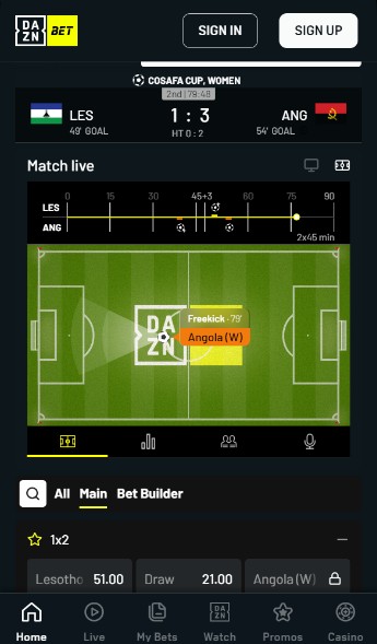DaznBet Sports Live Betting Ireland