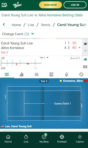 Mr green Sports Live Betting Ireland