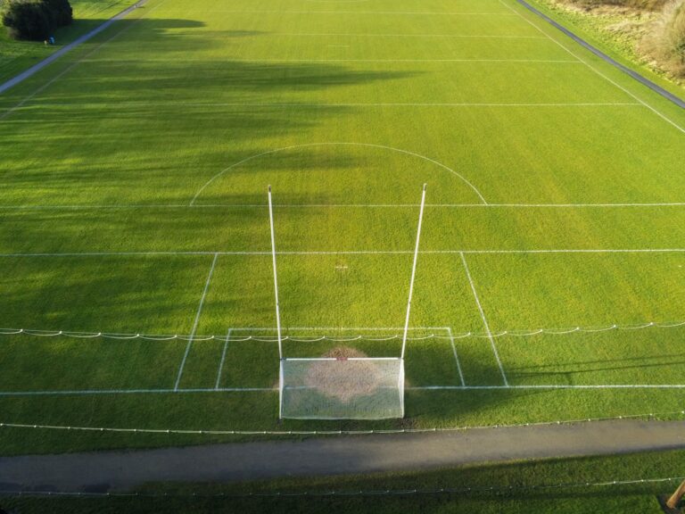 Gaelic football pitch for the All-Ireland SFC semi-finals