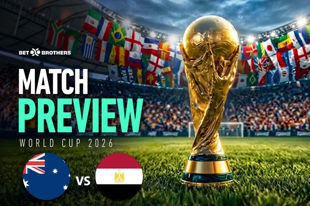 Round of 32 clash between Australia and Egypt.