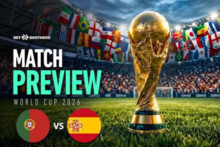 Round of 16 clash between Portugal and Spain.