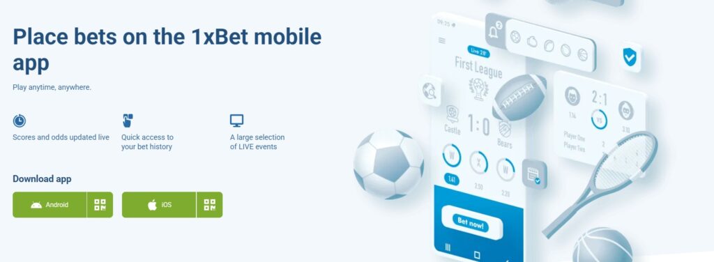 1xbet apps