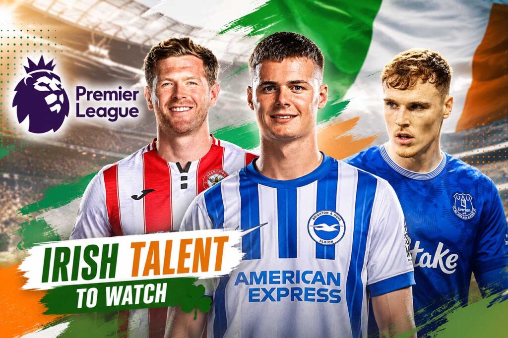 Top Irish footballers competing in the Premier League