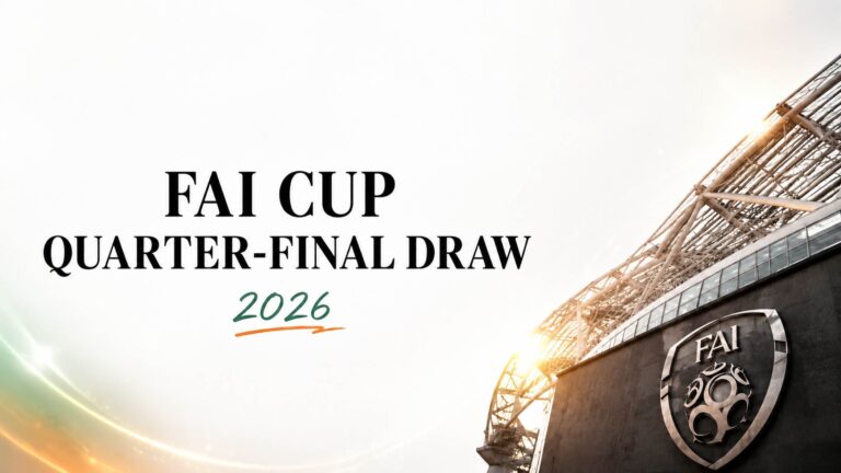 FAI Cup quarter-final draw 2026