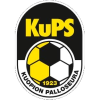 KuPS logo team´s football black and yellow