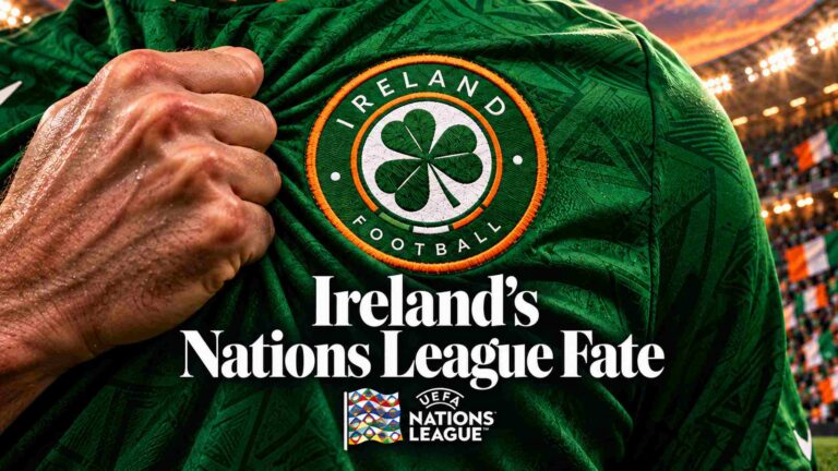 Ireland football shirt UEFA Nations League