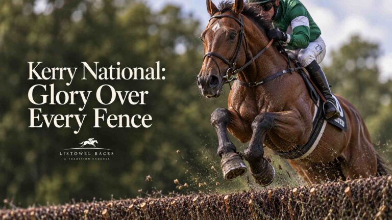 Kerry National 2026 Racehorse and jockey