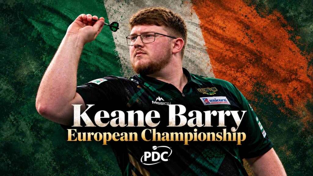 Keane Barry European Darts Championship.