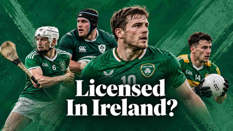 Irish betting sports football, rugby, hurling and Gaelic, Licensed in Ireland