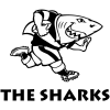 Sharks logo team rugby